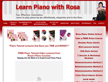 Tablet Screenshot of learnpianowithrosa.com
